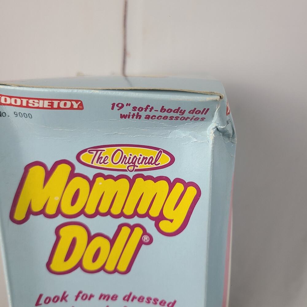 Vintage 1990 The‎ Original Mommy Doll 19" Blonde Hair With Baby Tootsie Toys - Picture 12 of 16